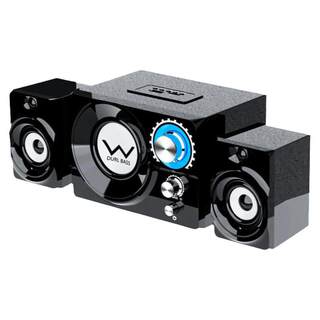 SADA电脑音响台式机家用小音箱笔记本低音炮木质有线usb2.1影响