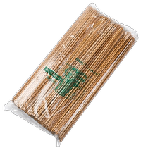 Bamboo Sign Wholesale Cantonese Tehard Carbonated Bamboo Sign Barbecue Bunch of Roasted Meat Snack Hot Dog Goat Meat String Commercial Sign