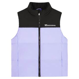 波司登儿童羽绒服2025新款户外运动拼色立领羽绒马甲保暖男童女童