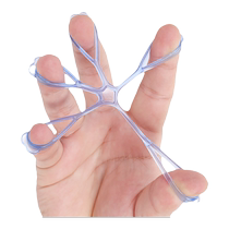 Silicone finger strength trainer professional piano hand tension trainer finger tension training device finger strength trainer for adults and children