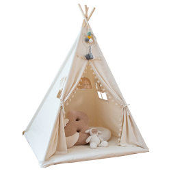 Children's tent indoor Indian cotton canvas small house home princess dollhouse boy and girl playhouse