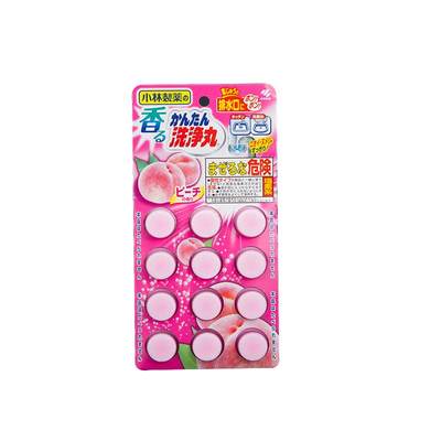 Japan imported Kobayashi Pharmaceutical scavenger peach fragrance 12 pieces / box to clear the sewer pipe kitchen bathroom deodorization