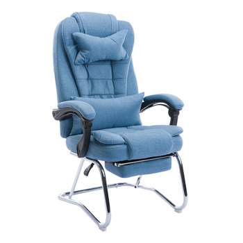 Fabric Computer Office Chair, Home Executive Chair, Massage Reclining Chair, Nap Chair, Executive Chair on Sale, Stool, Bow-Shaped Conference Chair