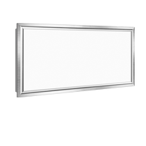 NVC Lighting Integrated Ceiling Light Embedded Kitchen Flat Light LED Aluminum Clasp Bathroom Panel Kitchen and Bathroom Light