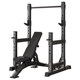 Frame type pull-up squat rack commercial multi-functional gantry rack