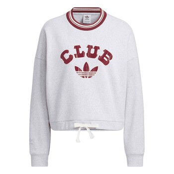 Adidas clover women's loose round neck sweatshirt
