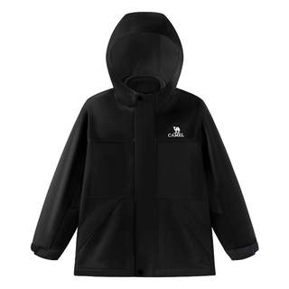 骆驼儿童冲锋衣三合一户外登山服中大童保暖滑雪服童装男女童外套