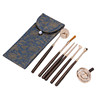 Zhuijia alloy incense seal seven-piece set portable storage