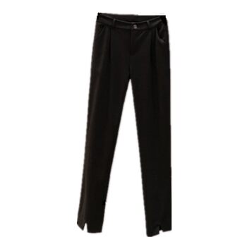 Suit pants for women nine-point professional casual pants ol spring and autumn new high-waisted small-foot pants black pencil cropped pants summer thin Suit pants for women nine-point professional casual pants ol spring and autumn new high-waisted small-foot pants black pencil cropped pants summer thin