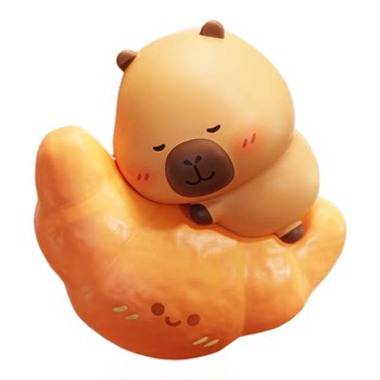 Cool trendy dolphin bakery cute 2nd generation capibala cute trendy blind box hand-made toy gift
