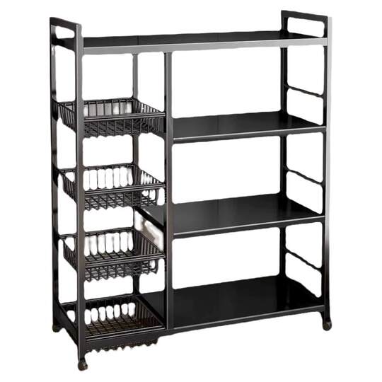 Kitchen storage rack floor-mounted multi-layer vegetable storage rack