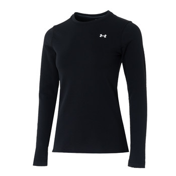 Under armor t-shirt women's 2025 winter sportswear fitness training yoga exercise comfortable breathable long sleeves