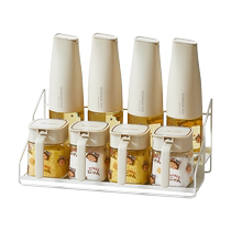 (Morden Housewife Cherry Pellet Subs) Seasoning Box Kitchen Seasoning Jar Home Salt Jar Seasoning Combined Suit
