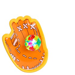 Throw and Catch Ball Toy for Children, Palm Suction Cup Ball, Luminous Indoor and Outdoor Parent-Child Interactive Sticky Ball, Educational Hand-Grab Ball