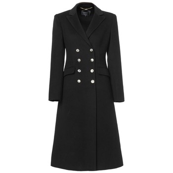 Maxrieny retro waist-hugging double-sided wool coat long coat for women