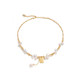 Amber Loli Freshwater Pearl Petal Necklace for Women