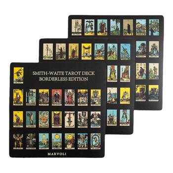 No-cut waterproof 2 pieces 30% off pvc tarot card stickers No-cut waterproof 2 pieces 30% off pvc tarot card stickers