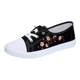 YH5 low top round canvas shoes for women in summer breathable