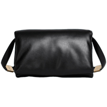 (End of Season Special) MARNI Womens Medium PRISMA Solid Color Shoulder Bag Crossbody Bag