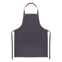 (Self-operated) Home Story Japanese simple oil-proof durable and breathable housework apron waterproof and anti-fouling canvas apron