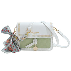CEEKAY niche design cream small square bag popular small bag women's bag 2023 new mini messenger bag this year