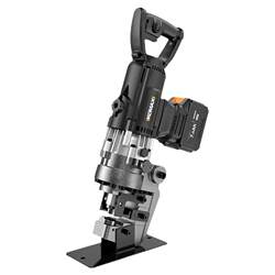 Electric Hydraulic Punching Machine, Manual Small Punching Machine, Portable Angle Iron, Stainless Steel, Channel Steel Hole Punching Tool