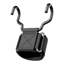 Maiscton Hanging Horizontal Bar Pull-Up Widening Wrist Support Booster Hook Reinforced Metal Anti-Shedding Hand Auxiliary Artifact