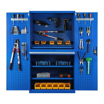 重型五金工具柜车间工厂维修用双开门铁皮带抽屉汽修多功能工具车