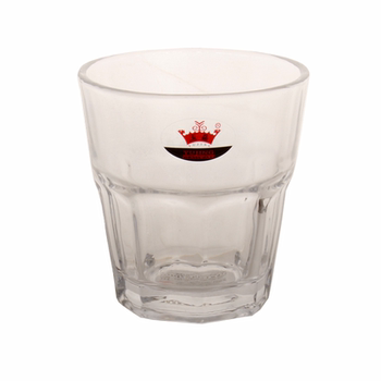Transparent juice cup glass lead-free glass cup