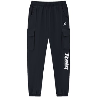 特步童装男童休闲工装裤2025秋冬新款儿童长裤大童裤子卫裤运动裤