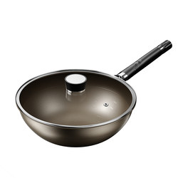 Pure Titanium Non-Coated Non-Stick Frying Pan for Home Use, Stainless Steel Titanium Pan, Special Pan for Induction Cooker and Gas Stove