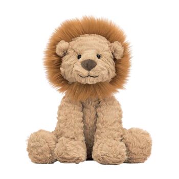 Jellycat wavy fur lion plush toy