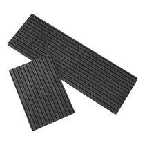 Kitchen floor mat is non-slip anti-oil wipeable washable water-absorbent anti-dirty full L-shaped home mat entrance door