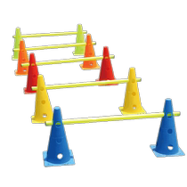 Football training equipment sensory training basketball training sign bucket kindergarten children small hurdle cone-shaped obstacle