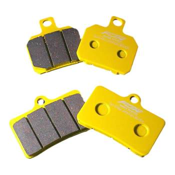 Fjn new metal semi-ceramic brake pads, small crabs, four large radial calipers, modified brakes with high temperature resistance