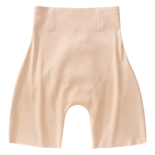 无痕收腹裤收小肚子强力高腰女安全裤内裤二合一不卷边大码塑形裤