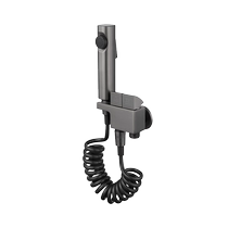 ZBMJK copper gun gray bidet bathroom toilet companion boosted magnetic suction spray gun one in and two out nail-free drilling