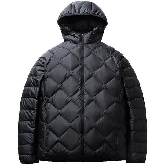 安踏氢羽绒丨轻薄羽绒服男装冬季保暖连帽防风外套上衣152447955