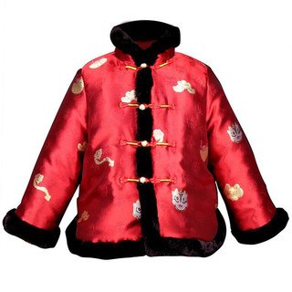 周岁男宝礼服男童拜年服汉服国风新中式唐装圣诞节元旦儿童演出服