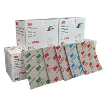 3m sponge sandpaper plastic model polishing sponge sand 2600 2601 2602 square sponge sandpaper