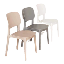 Senzong Chair Home Thickened Nordic Restaurant Dining Table Dining Chair Simple Modern High Stool Backrest Comfortable Study Chair