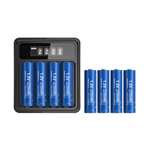 Doubling 5 Number of rechargeable battery Lithium battery 1 5v Large capacity 7 Number of intelligent lock Toys General 5-7 charger