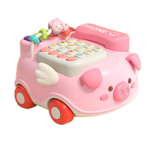 Baby boy jouet simulation téléphone place machine bébé musique multifonction casse-tête tôt pour enseigner 1 an-vieille 2 petite fille