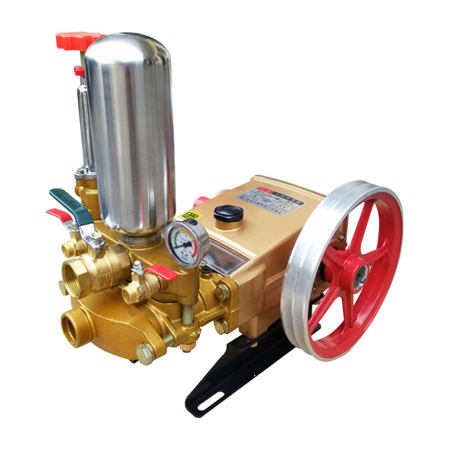 Grease-free high-pressure three-cylinder plunger pump