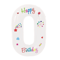 Childrens birthday digital balloon scene atmosphere decoration male and female baby 2-year-old party ins photo props