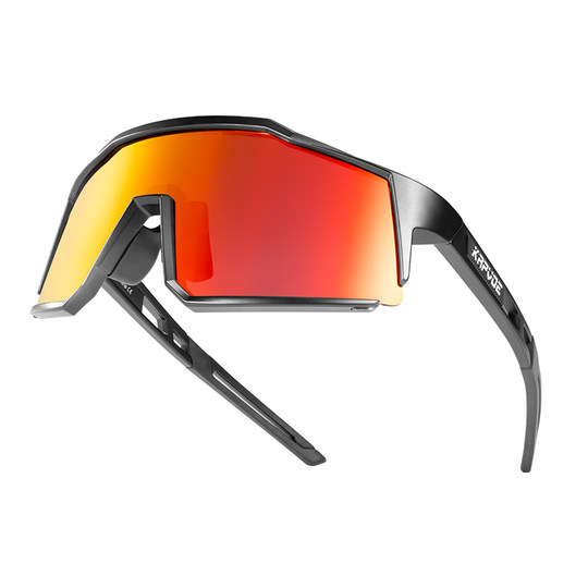 KAPVOE卡普沃登山徒步炫彩偏光眼镜户外运动骑行护目防紫外防风沙