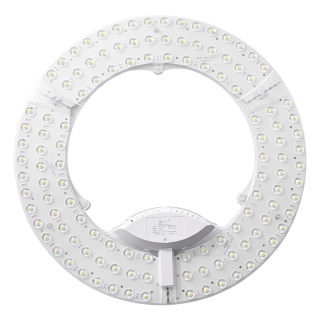 Led wick household ultra-bright full-spectrum ceiling lamp ring replacement light source eye protection bedroom round three-color lamp panel