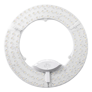 Led wick household ultra-bright full-spectrum ceiling lamp ring replacement light source eye protection bedroom round three-color lamp panel