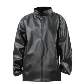 Loose leather work clothes for women, waterproof and oil-proof labor protection clothing