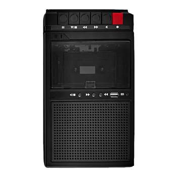 Retro tape machine cassette recorder player